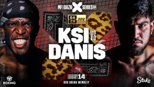 DILLON DANIS OUT OF KSI FIGHT